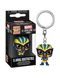 FUNKO POP KEYCHAIN LLAVERO MARVEL LUCHADORES ANIMAL INDESTRUCTIBLE | 889698538961 | Librería Castillón - Comprar libros online Aragón, Barbastro