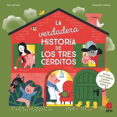 La verdadera historia de los tres cerditos | 9788413927442 | Battault, Paule | Librería Castillón - Comprar libros online Aragón, Barbastro