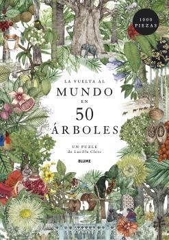 Vuelta al mundo en 50 árboles. Puzle | 9788419094193 | Drori, Jonathan ; Clerc, Lucille | Librería Castillón - Comprar libros online Aragón, Barbastro