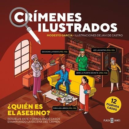 Crímenes ilustrados: ¿quién es el asesino? | 9788401029042 | Modesto García | Librería Castillón - Comprar libros online Aragón, Barbastro