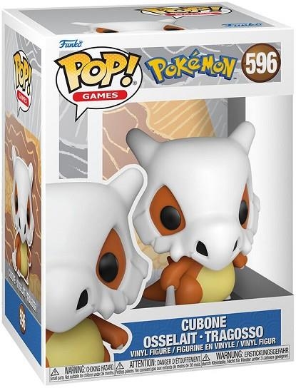 FUNKO POP POKEMON  CUBONE 596 | 889698650410 | Librería Castillón - Comprar libros online Aragón, Barbastro