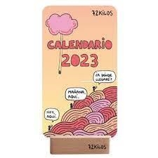 CALENDARIO DE MESA DE TARJETAS 2023 72 KILOS | 8432715143871 | Librería Castillón - Comprar libros online Aragón, Barbastro