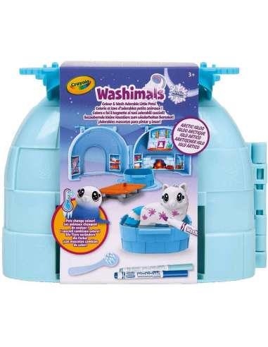 CRAYOLA WASHIMALS IGLU ARTICO Y MASCOTAS | 071662074777 | Librería Castillón - Comprar libros online Aragón, Barbastro