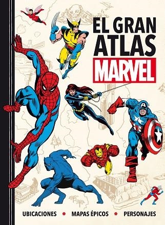 El gran atlas Marvel | 9788418610196 | Marvel | Librería Castillón - Comprar libros online Aragón, Barbastro