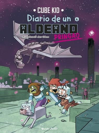 Minecraft. Diario de un aldeano pringao. Cómic 4 | 9788408266662 | Cube Kid | Librería Castillón - Comprar libros online Aragón, Barbastro