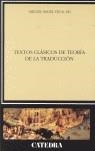 Textos clásicos de teoría de la traducción | 9788437621999 | Vega, Miguel Ángel | Librería Castillón - Comprar libros online Aragón, Barbastro