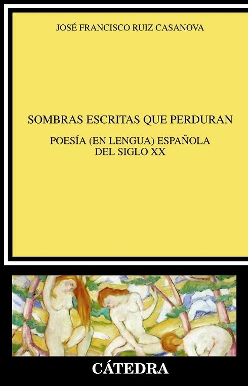 Sombras escritas que perduran | 9788437635088 | Ruiz Casanova, José Francisco | Librería Castillón - Comprar libros online Aragón, Barbastro