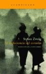 IMPACIENCIA DEL CORAZON, LA | 9788496489424 | ZWEIG, STEFAN | Librería Castillón - Comprar libros online Aragón, Barbastro