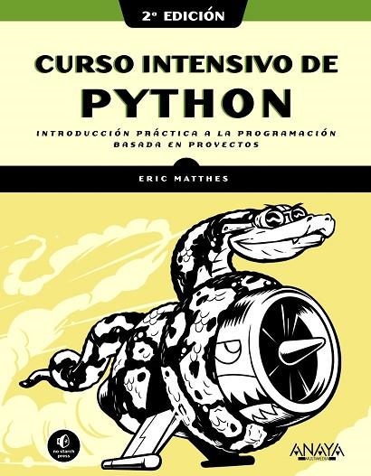 Curso intensivo de Python, 2ª edición | 9788441543348 | Matthes, Eric | Librería Castillón - Comprar libros online Aragón, Barbastro