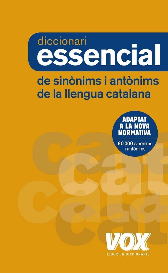 Diccionari Essencial de Sinònims i Antònims | 9788499742373 | VV.AA. | Librería Castillón - Comprar libros online Aragón, Barbastro