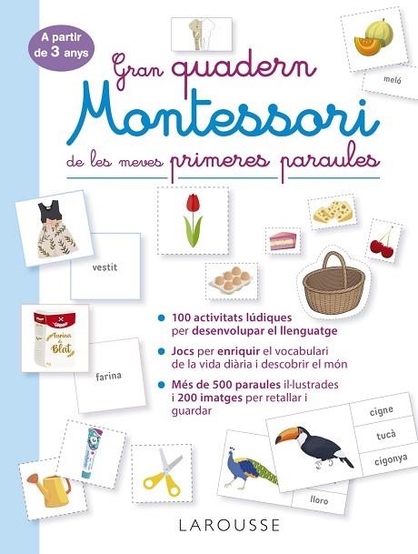 Gran quadern Montessori de les meves primeres paraules | 9788419250056 | Éditions Larousse | Librería Castillón - Comprar libros online Aragón, Barbastro