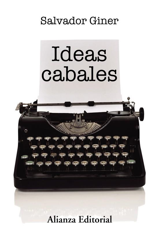 Ideas cabales | 9788491810711 | Giner, Salvador | Librería Castillón - Comprar libros online Aragón, Barbastro