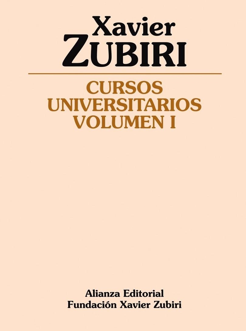 Cursos universitarios | 9788420687605 | Zubiri, Xavier | Librería Castillón - Comprar libros online Aragón, Barbastro