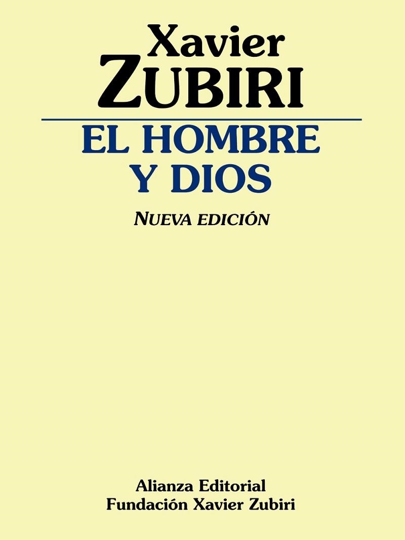 El hombre y Dios | 9788420609515 | Zubiri, Xavier | Librería Castillón - Comprar libros online Aragón, Barbastro