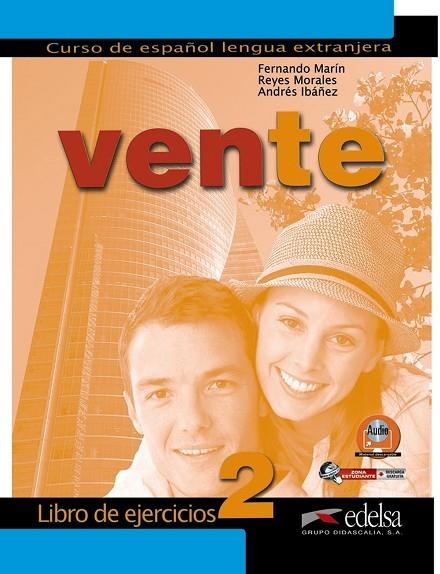 Vente 2 (B1+) - libro de ejercicios | 9788477111375 | Marín Arrese, Fernando / Morales Gálvez, Reyes / Ibañez Segura, Andrés | Librería Castillón - Comprar libros online Aragón, Barbastro