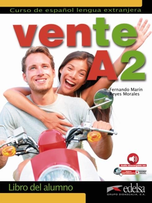 Vente A2 - libro del alumno | 9788490813706 | Marín Arrese, Fernando / Morales Gálvez, Reyes / Ibañez Segura, Andrés | Librería Castillón - Comprar libros online Aragón, Barbastro