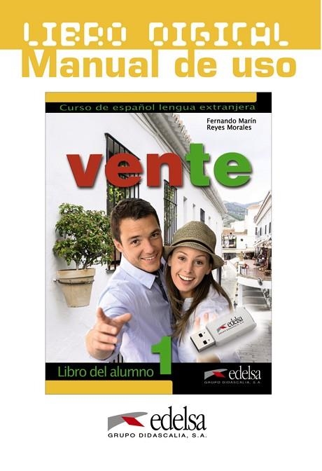 Vente 1 (A1/A2) - libro digital + manual de uso profesor | 9788477114161 | Marín Arrese, Fernando / Morales Gálvez, Reyes | Librería Castillón - Comprar libros online Aragón, Barbastro