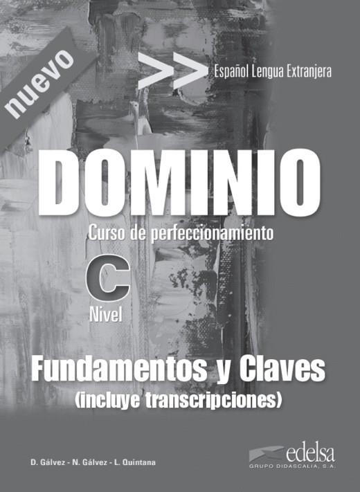 Dominio - libro de fundamentos y claves (ed. 2016) | 9788490816042 | Gálvez García, Dolores / Quintana Mendaza, Leonor / Gálvez García, Natividad | Librería Castillón - Comprar libros online Aragón, Barbastro