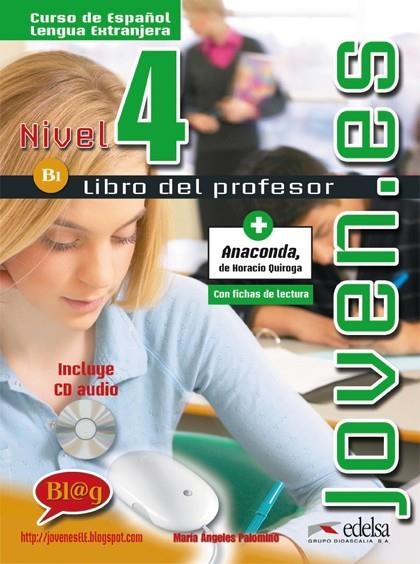 Joven.es 4 (B1) - libro del profesor + CD audio | 9788477115656 | Palomino, María Ángeles | Librería Castillón - Comprar libros online Aragón, Barbastro