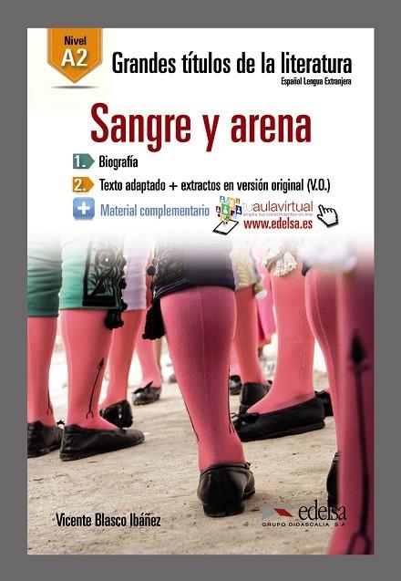 GTL A2 - Sangre y arena | 9788490817087 | González Hermoso, Alfredo / Romero Dueñas, Carlos | Librería Castillón - Comprar libros online Aragón, Barbastro