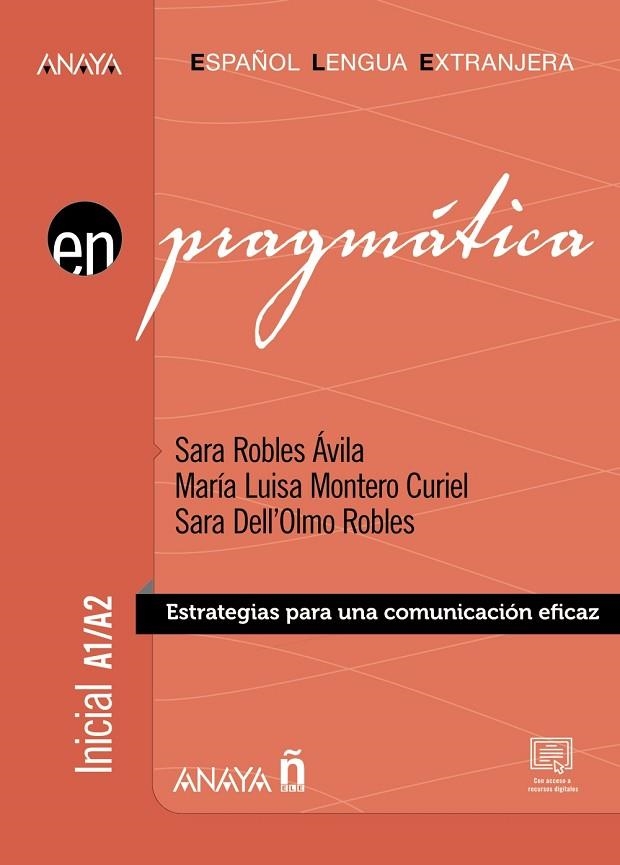 Pragmática. Nivel elemental A1-A2 | 9788469887288 | Robles Ávila, Sara / Dell'Olmo Robles, Sara / Montero Curiel, María Luisa | Librería Castillón - Comprar libros online Aragón, Barbastro