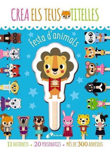 Crea els teus titelles. Festa d'animals | 9788413491363 | AA.VV. | Librería Castillón - Comprar libros online Aragón, Barbastro