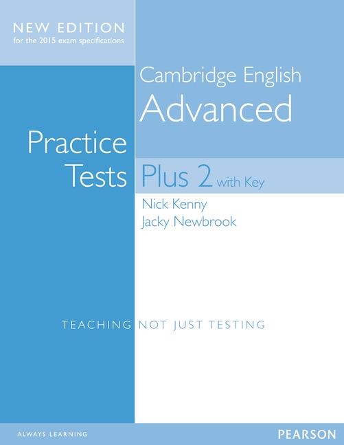 Cambridge Advanced Volume 2 Practice Tests Plus New Edition Students' Book with | 9781447966203 | Kenny, Nick / Newbrook, Jacky | Librería Castillón - Comprar libros online Aragón, Barbastro