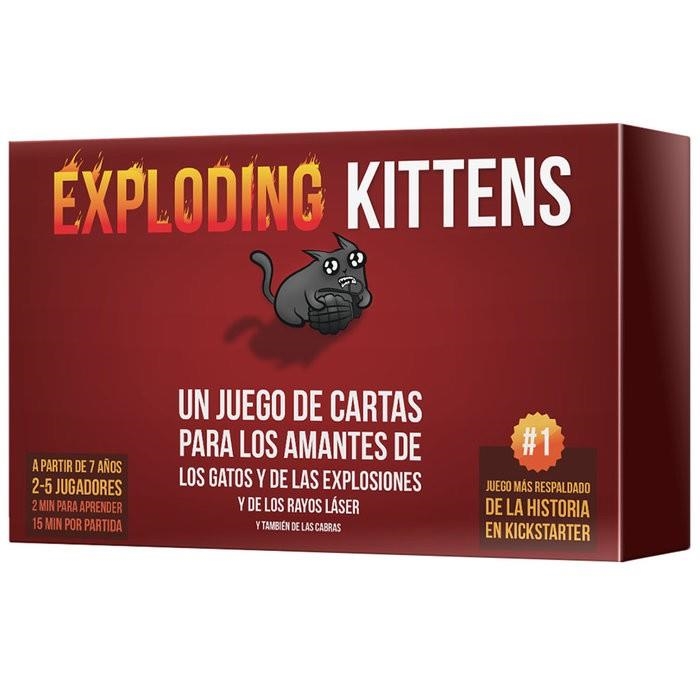 JUEGO DE MESA EXPLODING KITTENS | 0810083040356 | Librería Castillón - Comprar libros online Aragón, Barbastro