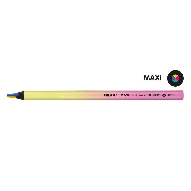 LAPIZ MILAN MAXI MULTICLOR SUNSET | 8411574095828 | Librería Castillón - Comprar libros online Aragón, Barbastro