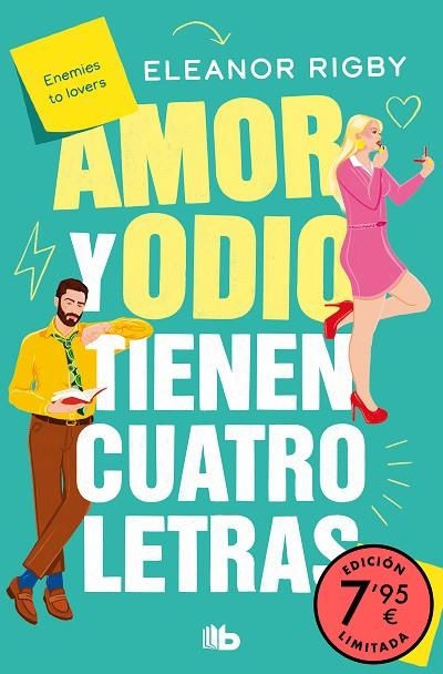 Amor y odio tienen cuatro letras (edición limitada a precio especial) | 9788413146140 | Rigby, Eleanor | Librería Castillón - Comprar libros online Aragón, Barbastro