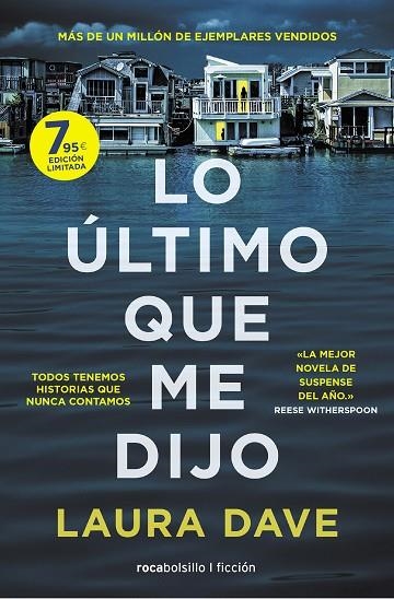 Lo último que me dijo | 9788418850721 | Dave, Laura | Librería Castillón - Comprar libros online Aragón, Barbastro