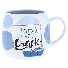 TAZA OVALADA LOVELY STORY PAPA ERES UN CRACK | 8435458035809 | Librería Castillón - Comprar libros online Aragón, Barbastro