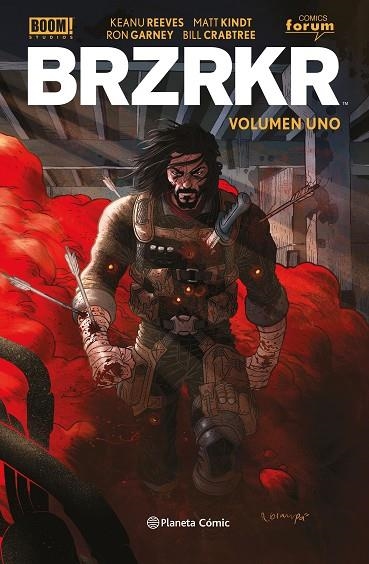 BRZRKR Tomo nº 01/03 | 9788411404471 | Keanu Reeves | Matt Kindt | Ron Garney | Librería Castillón - Comprar libros online Aragón, Barbastro