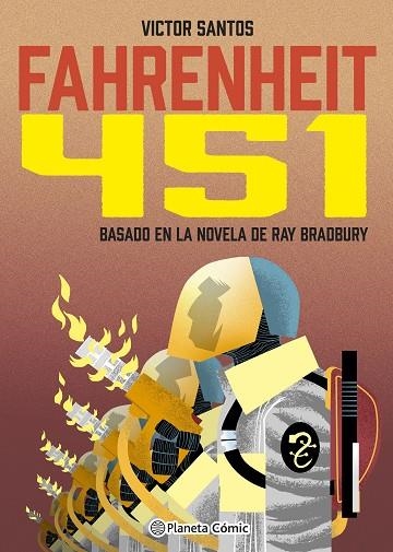 Fahrenheit 451 (novela gráfica) | 9788411404273 | Víctor Santos | Librería Castillón - Comprar libros online Aragón, Barbastro