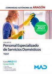 PERSONAL ESPECIALIZADO DE SERVICIOS DOMESTICOS TEST ed 2023 | 9788414264096 | VV.AA. | Librería Castillón - Comprar libros online Aragón, Barbastro