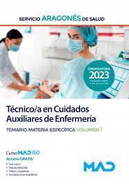 Técnico;a en cuidados auxiliares de enfermera servicio aragonés de salud vol 1 | 9788414266205 | VV.AA. | Librería Castillón - Comprar libros online Aragón, Barbastro