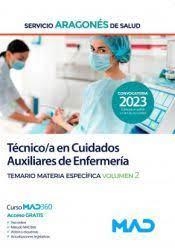 Técnico;a en cuidados auxiliares de enfermera servicio aragonés de salud vol 2 | 9788414266212 | Librería Castillón - Comprar libros online Aragón, Barbastro