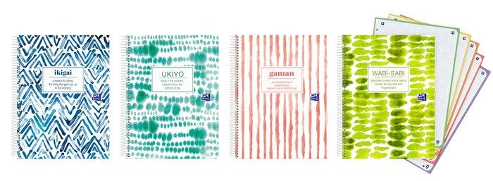 CUADERNO OXFORD JAPANDI EBK5 A6+ 80 HOJAS LISO TE SURTIDO | 8412771047429 | Librería Castillón - Comprar libros online Aragón, Barbastro