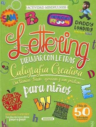 Lettering para niños. Dibujar con letras | 9788467796230 | Uriel, Roberto ; Cuenca, Rocío | Librería Castillón - Comprar libros online Aragón, Barbastro