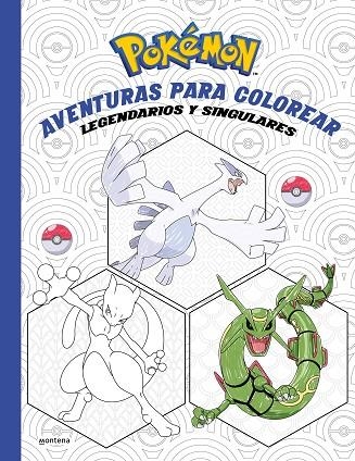 Pokémon. Aventuras para colorear: legendarios y singulares (Colección Pokémon) | 9788419241962 | The Pokémon Company | Librería Castillón - Comprar libros online Aragón, Barbastro