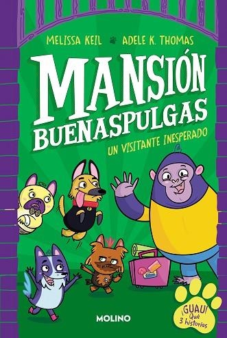 Mansión Buenaspulgas 1 - Un visitante inesperado | 9788427233324 | Melissa Keil | Librería Castillón - Comprar libros online Aragón, Barbastro