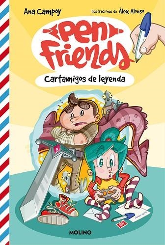 Pen Friends 1 - Cartamigos de leyenda | 9788427223561 | Ana Campoy | Librería Castillón - Comprar libros online Aragón, Barbastro