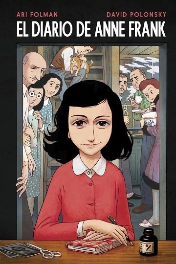 El diario de Anne Frank (novela gráfica) | 9788466358460 | David Polonsky Ari Folman | Librería Castillón - Comprar libros online Aragón, Barbastro