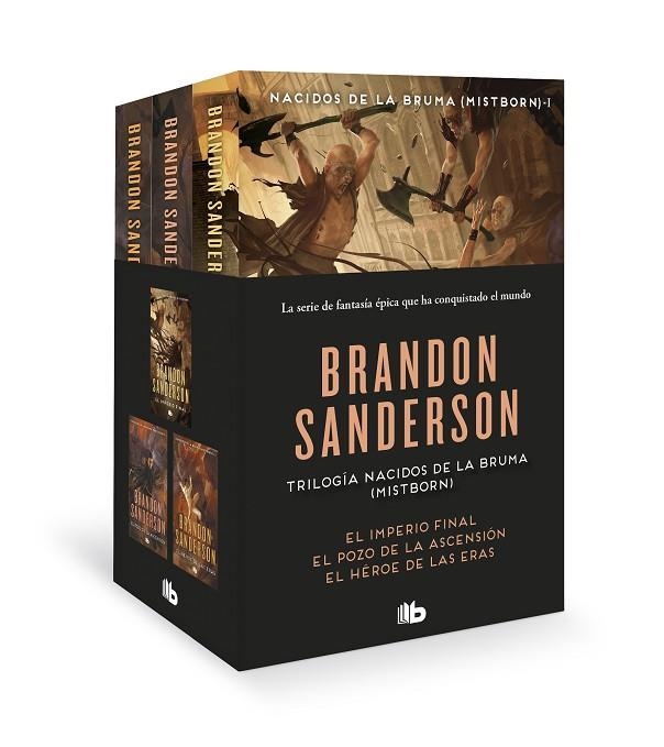 Trilogía Nacidos de la bruma [Mistborn] (pack con: El imperio final | El Pozo de | 9788413143187 | Brandon Sanderson | Librería Castillón - Comprar libros online Aragón, Barbastro