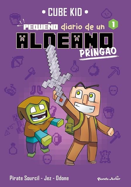 Minecraft. Pequeño diario de un aldeano pringao 1 | 9788408269687 | Cube Kid | Librería Castillón - Comprar libros online Aragón, Barbastro