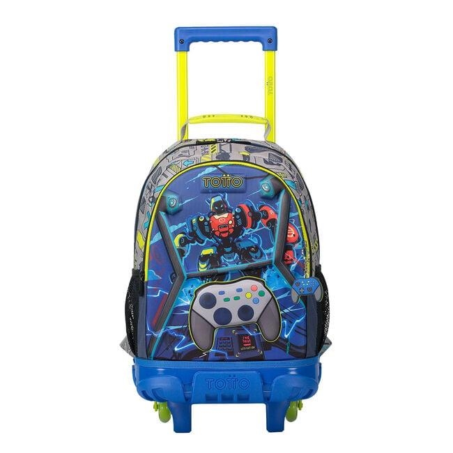 MOCHILA TOTTO  BOMPER CON RUEDAS VIDEOJUEGOS MONARK M 4YIM | 7704758742740 | Librería Castillón - Comprar libros online Aragón, Barbastro