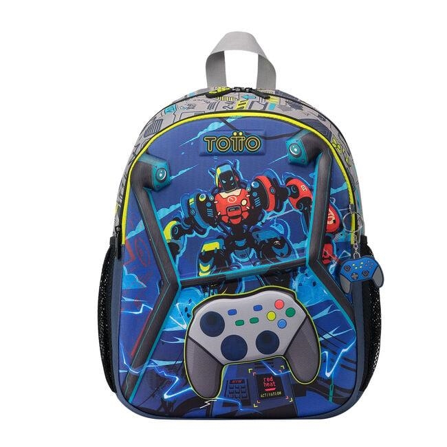 MOCHILA TOTTO VIDEOJUEGOS MONARK M 4YIM | 7704758742924 | Librería Castillón - Comprar libros online Aragón, Barbastro