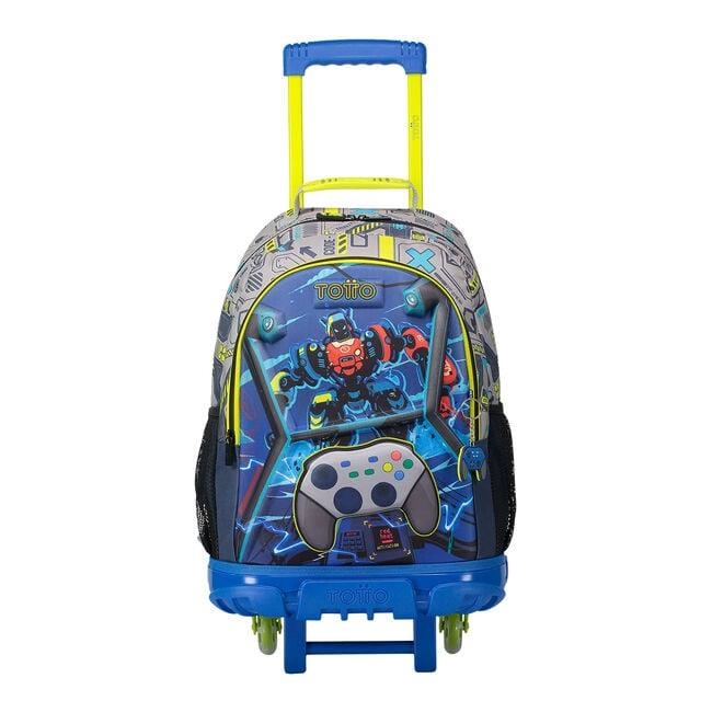 MOCHILA TOTTO  BOMPER CON RUEDAS VIDEOJUEGOS MONARK 4YIL | 7704758742733 | Librería Castillón - Comprar libros online Aragón, Barbastro