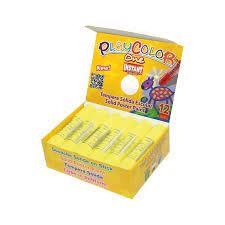 INSTANT EDUCA PLAYCOLOR BASIC ONE 12u. COLOR AMARILLO (CERAS EN BARRA) | 8414213108217 | Librería Castillón - Comprar libros online Aragón, Barbastro