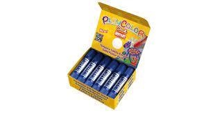 INSTANT EDUCA PLAYCOLOR BASIC ONE 12u. COLOR AZUL OSCURO (CERAS EN BARRA) | 8414213108514 | Librería Castillón - Comprar libros online Aragón, Barbastro